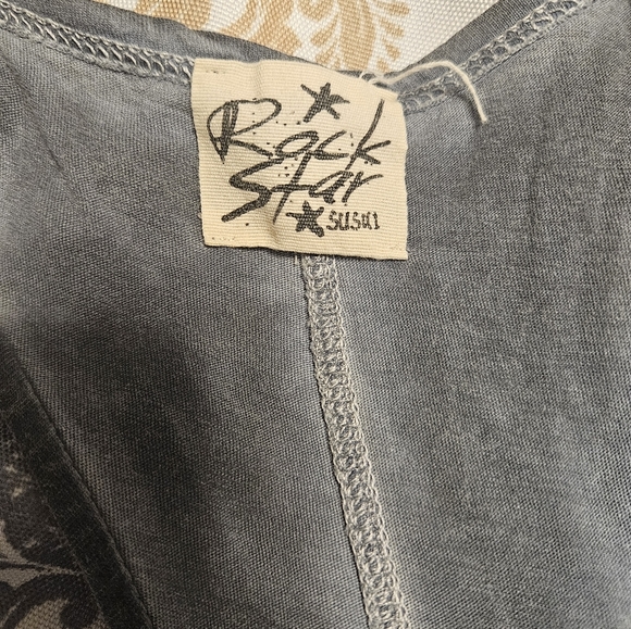 Stars and Stripes Blue Racerback Tanktop Size M - Picture 5 of 5